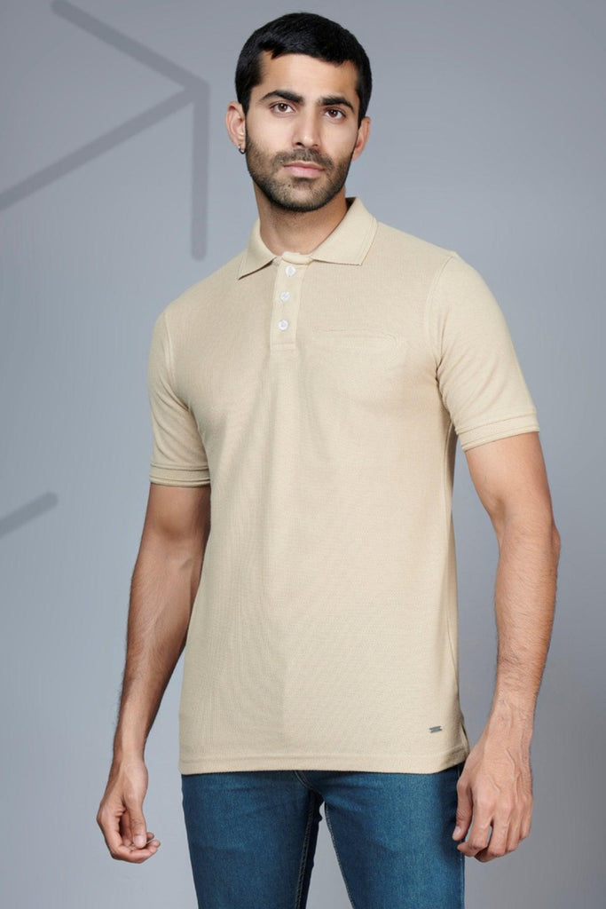 Pocket Perfect: Solid Polo Tees – Trendy, Versatile, and Ready for Anything! - Young Trendz