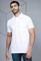 Pocket Perfect: Solid Polo Tees – Trendy, Versatile, and Ready for Anything! - Young Trendz