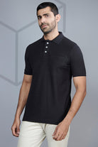 Pocket Perfect: Solid Polo Tees – Trendy, Versatile, and Ready for Anything! - Young Trendz