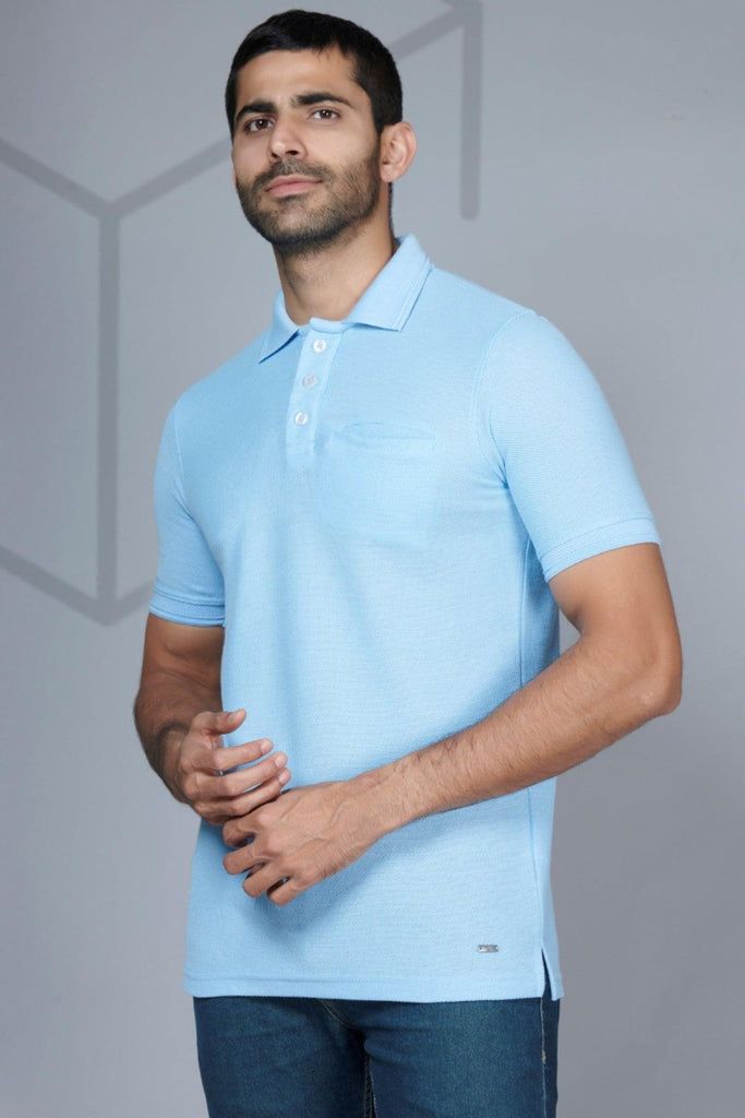 Pocket Perfect: Solid Polo Tees – Trendy, Versatile, and Ready for Anything! - Young Trendz