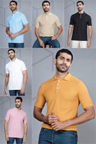 Pocket Perfect: Solid Polo Tees – Trendy, Versatile, and Ready for Anything! - Young Trendz