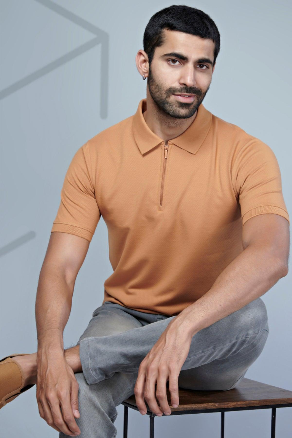 Essential Elegance: Solid Polo Tees for Effortless Style! - Young Trendz