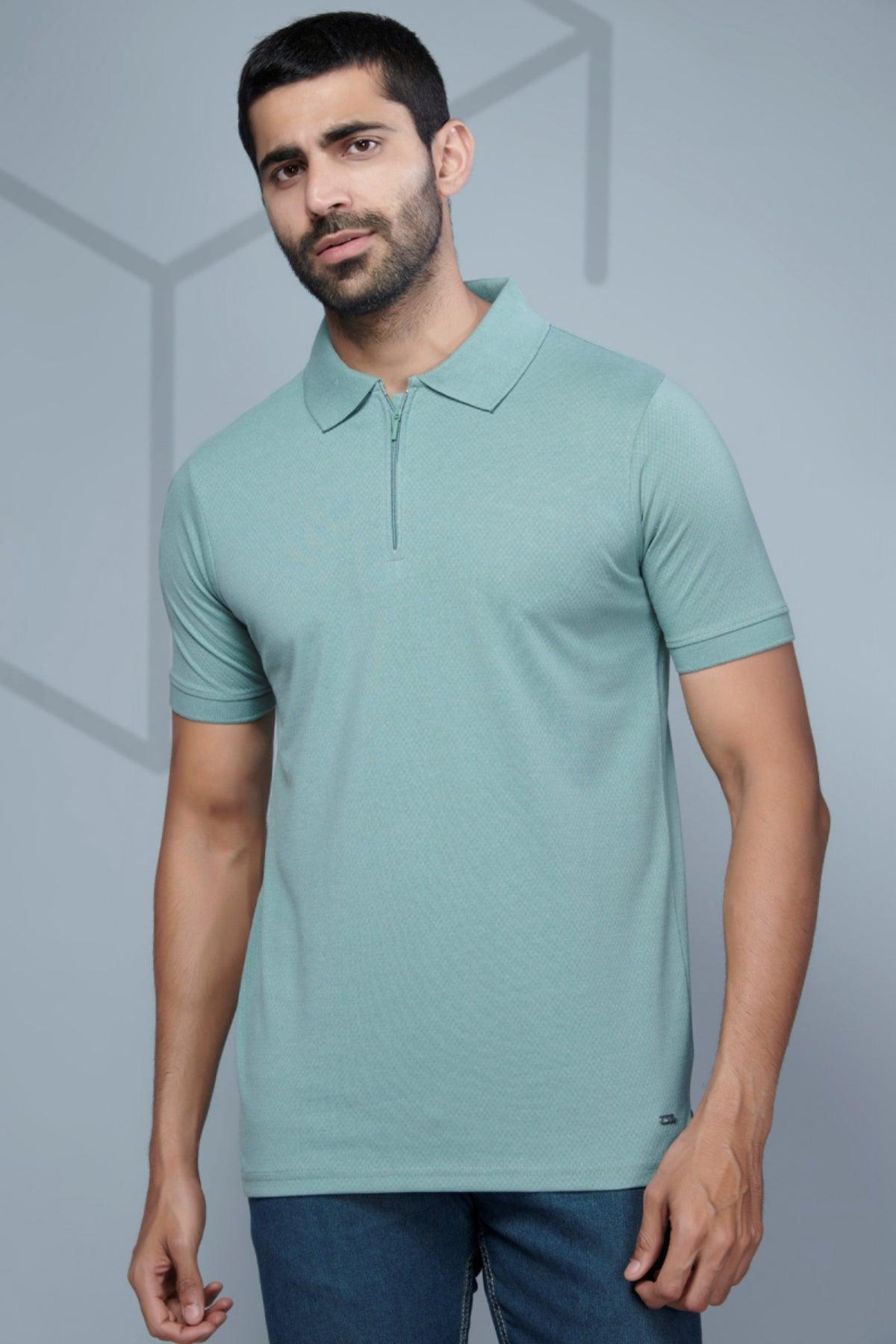 Essential Elegance: Solid Polo Tees for Effortless Style! - Young Trendz