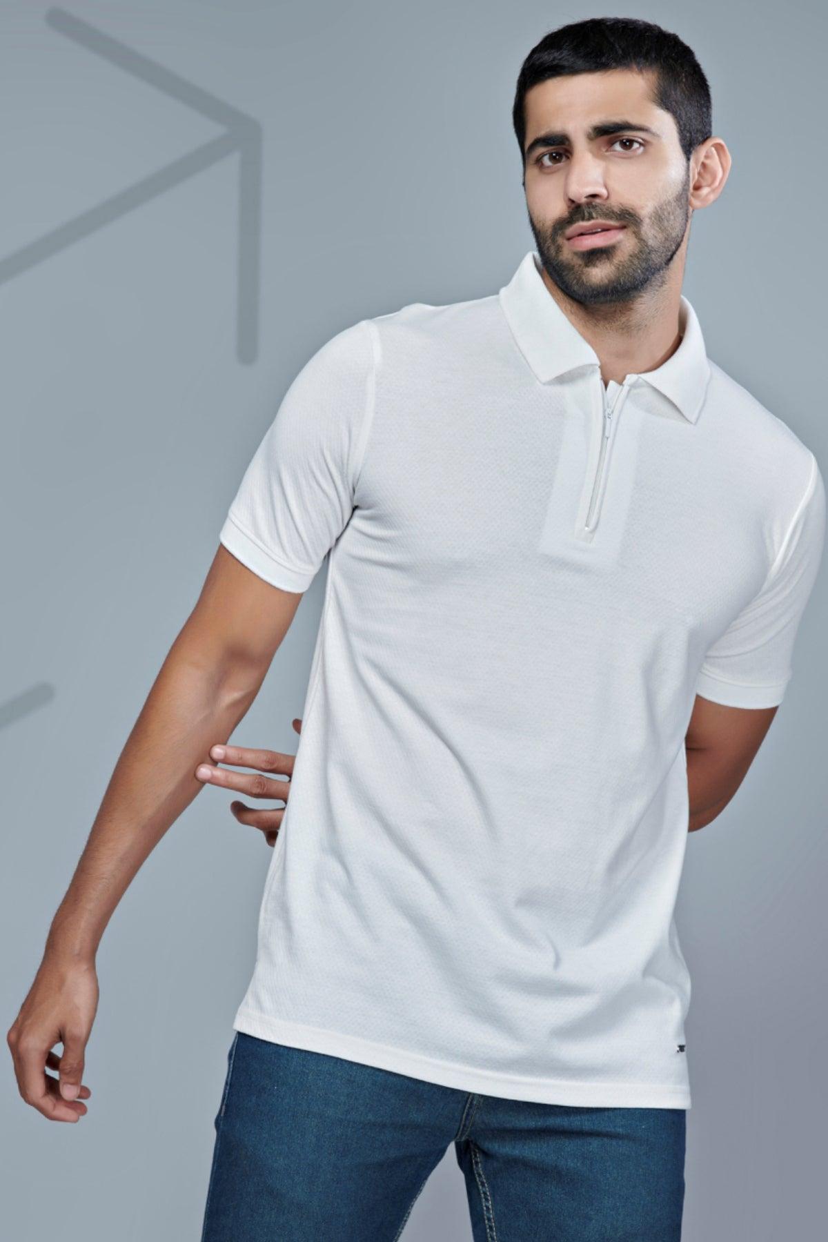 Essential Elegance: Solid Polo Tees for Effortless Style! - Young Trendz