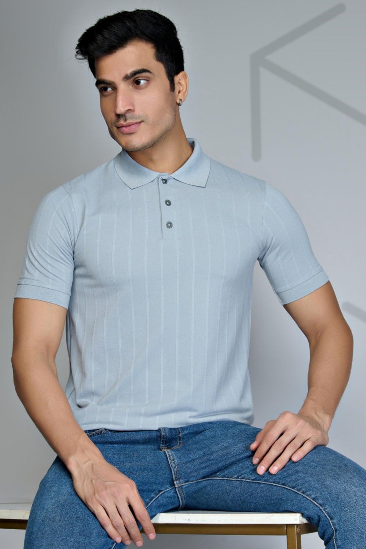 Ultimate Elegance: Solid Polo Tees in Every Shade You Crave! - Young Trendz