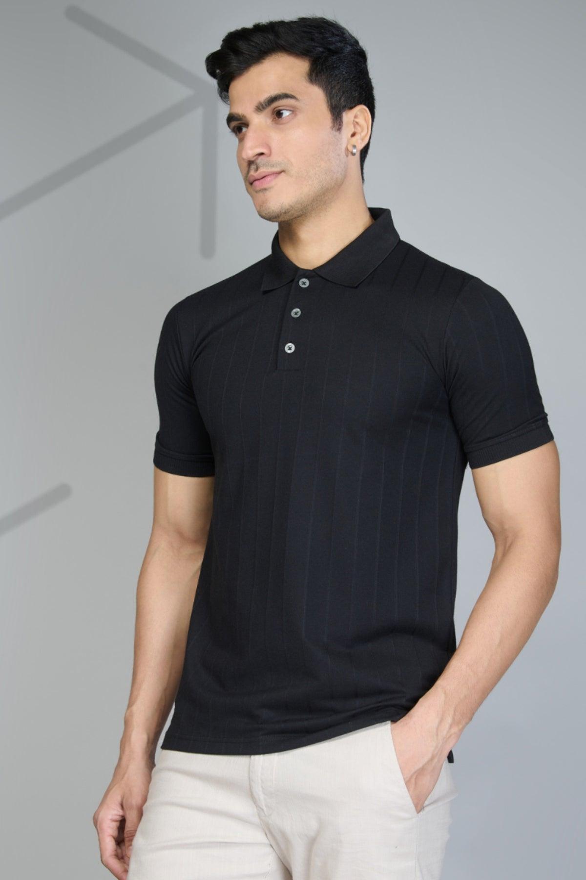 Ultimate Elegance: Solid Polo Tees in Every Shade You Crave! - Young Trendz