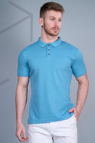 Essential Elegance: Solid Polo Tees in Every Hue - Young Trendz