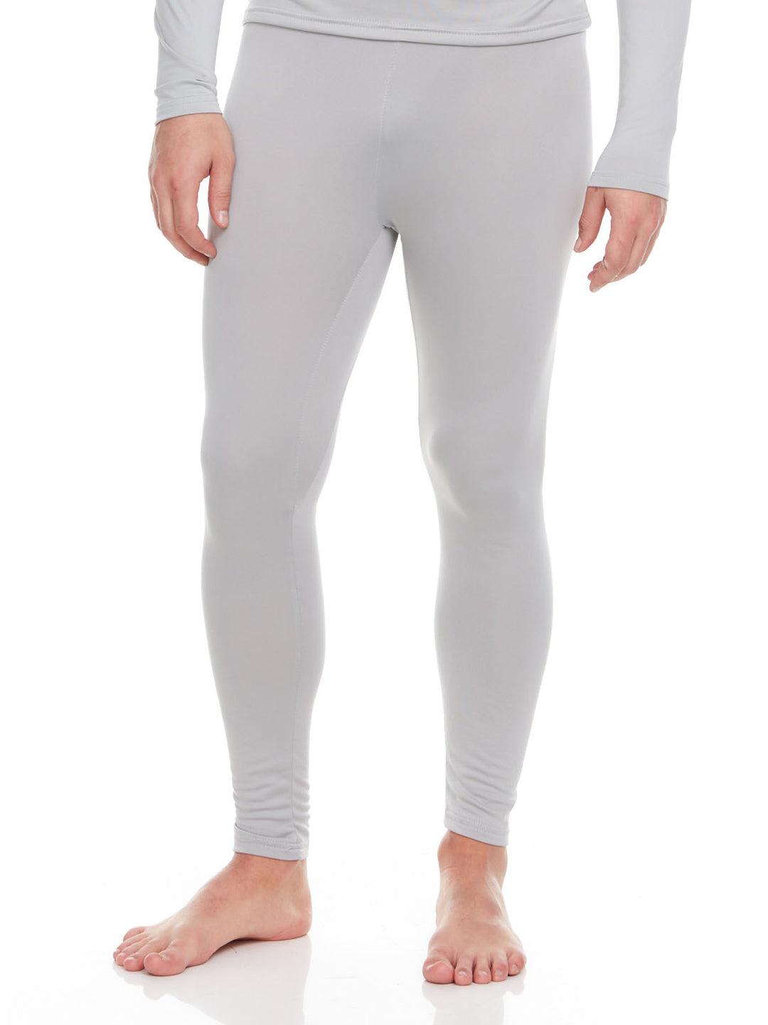 Ultimate Warmth: Men's Thermal Pants for Winter Comfort - (Grey) - Young Trendz