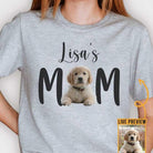 Personalized DOG/CAT MOM T-Shirt With Your Pet’s Photo and Name - Young Trendz