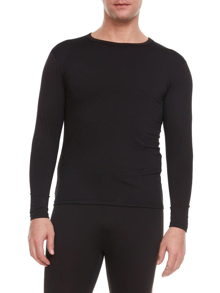 Warmth Redefined: Men's Thermal Tops for Every Adventure! - (Black) - Young Trendz