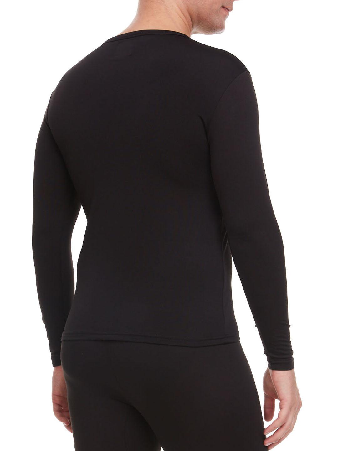 Warmth Redefined: Men's Thermal Tops for Every Adventure! - (Black) - Young Trendz