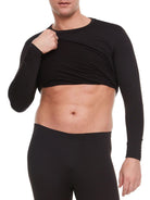 Warmth Redefined: Men's Thermal Tops for Every Adventure! - (Black) - Young Trendz