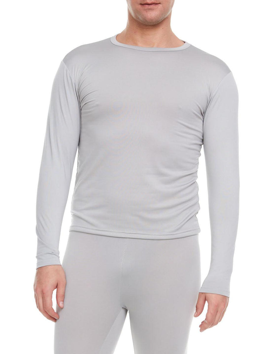 Warmth Redefined: Men's Thermal Tops for Every Adventure! - (Grey ...