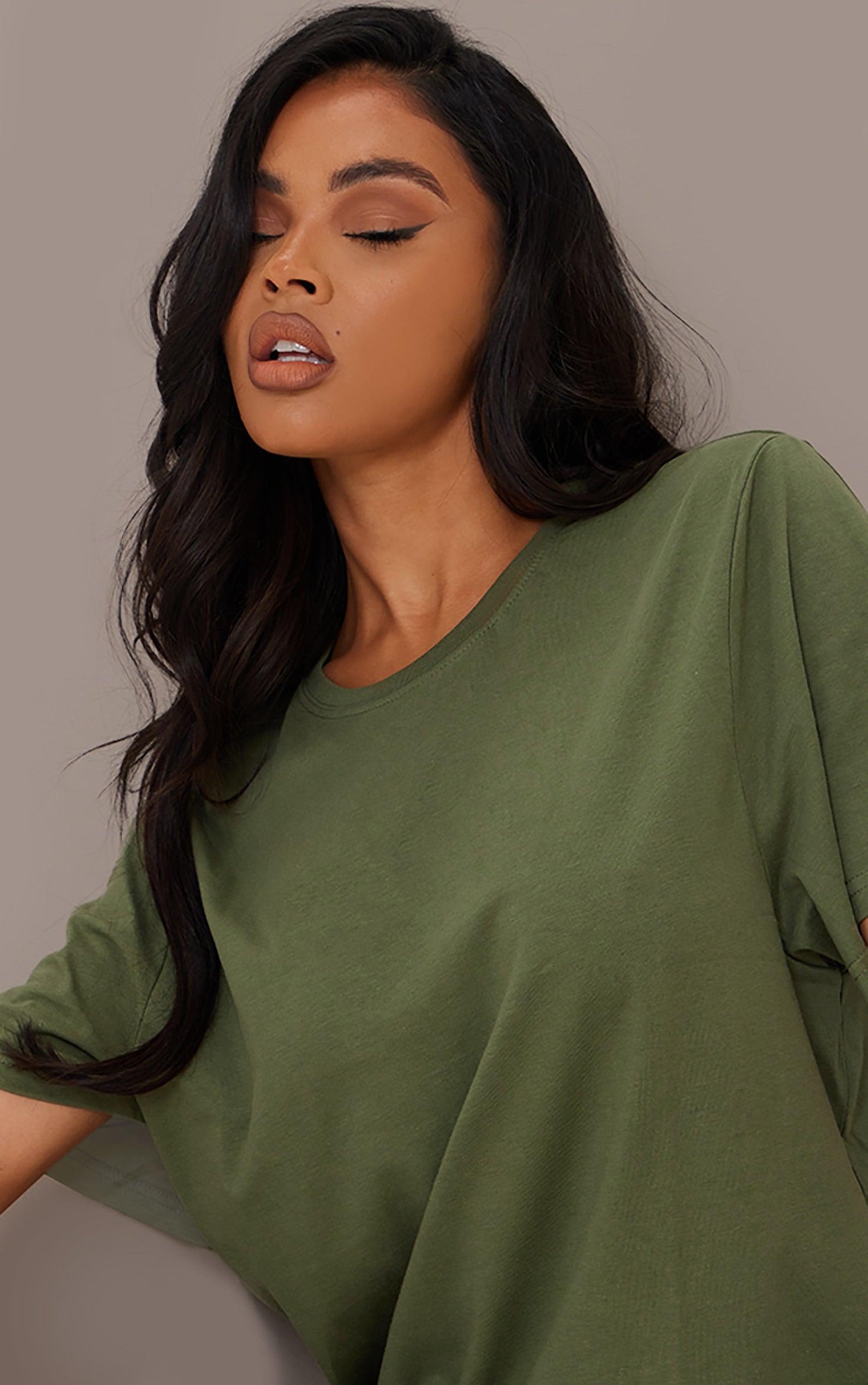 Effortless Elegance: The Perfect Oversized Comfort for Women - (Olive) - Young Trendz