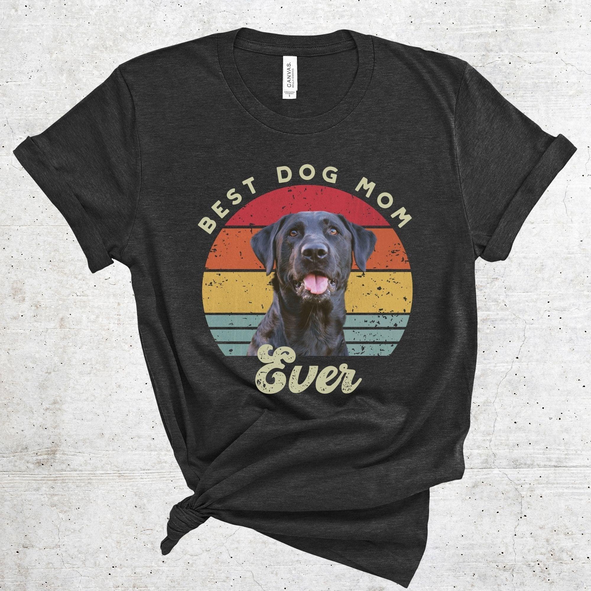 Custom Dog/Cat Tshirt Vintage, Retro T-shirt with your Pet's Photo & Name - Young Trendz