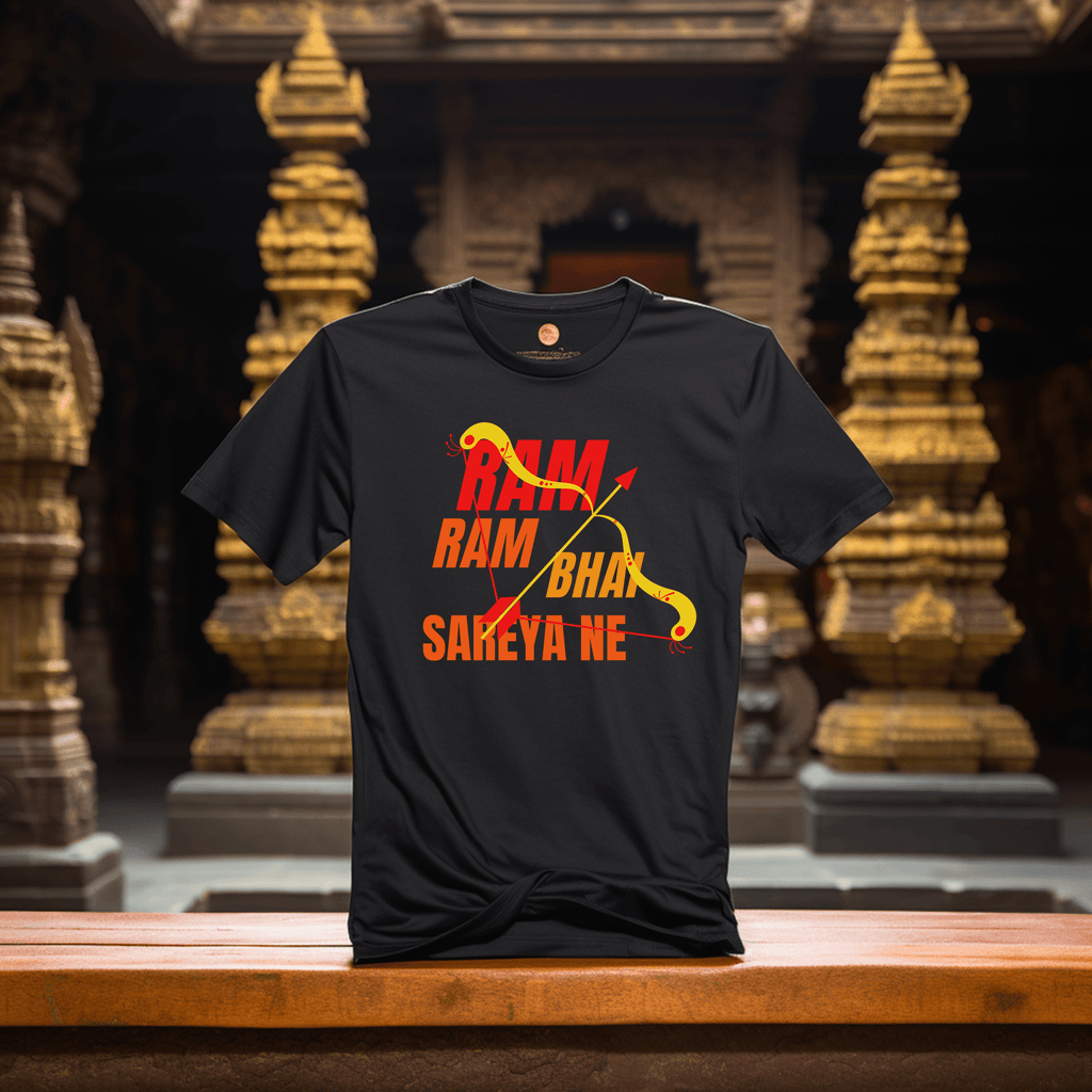 Godly Greetings: Ram Ram Sariye ne Iconic Shirt - Young Trendz