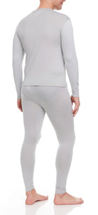 Double the Warmth: Men's 2 Combo Thermal Sets for Ultimate Comfort - (Navy,Grey) - Young Trendz