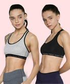 Young Trendz Girls Non Padded Combo Sports Bra(Pack of 2) - Young Trendz