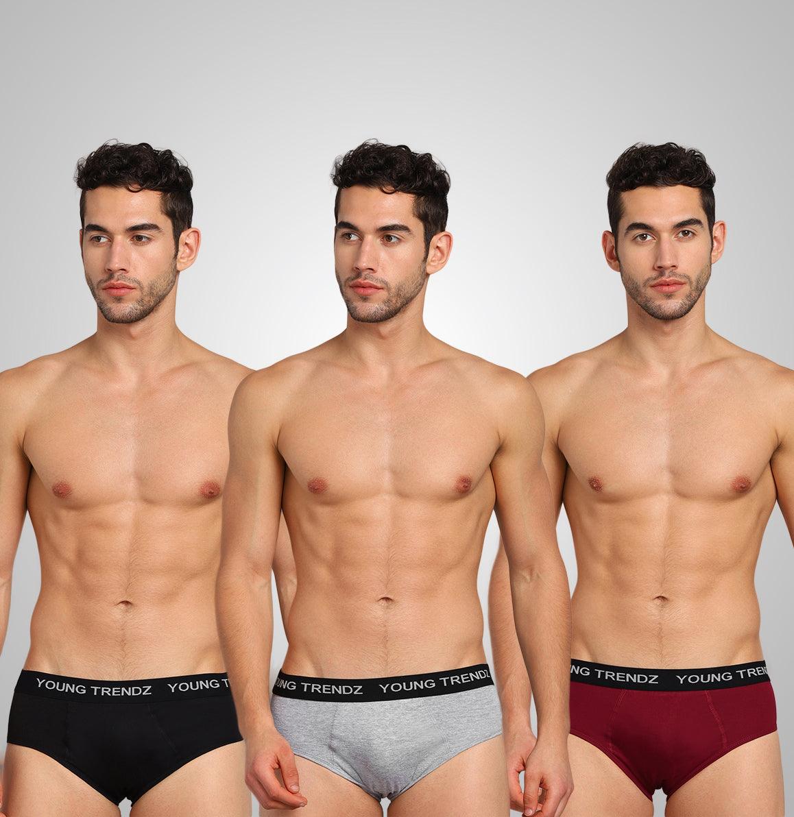 Young Trendz Men's Combo Inner Brief - Young Trendz
