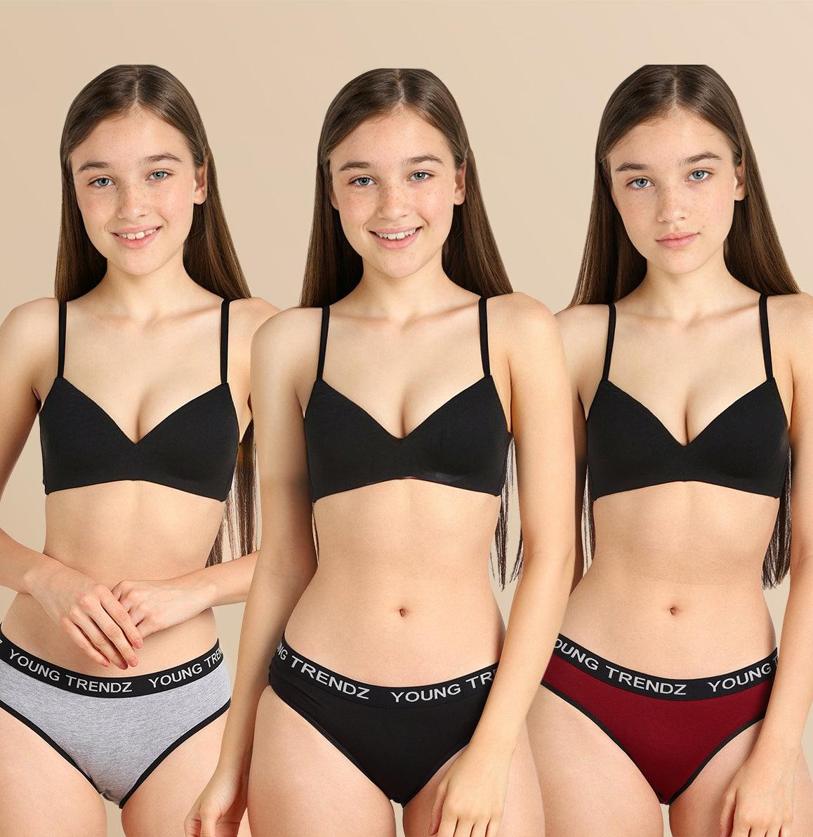 Young Trendz Girls YT Elastic Combo Hipster - Young Trendz