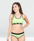 Girls Non Padded Pink Trendz Combo Sports Bra(Pack of 2) - Young Trendz