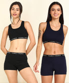 Womens YT Elastic Combo Swim Wear Set - Young Trendz