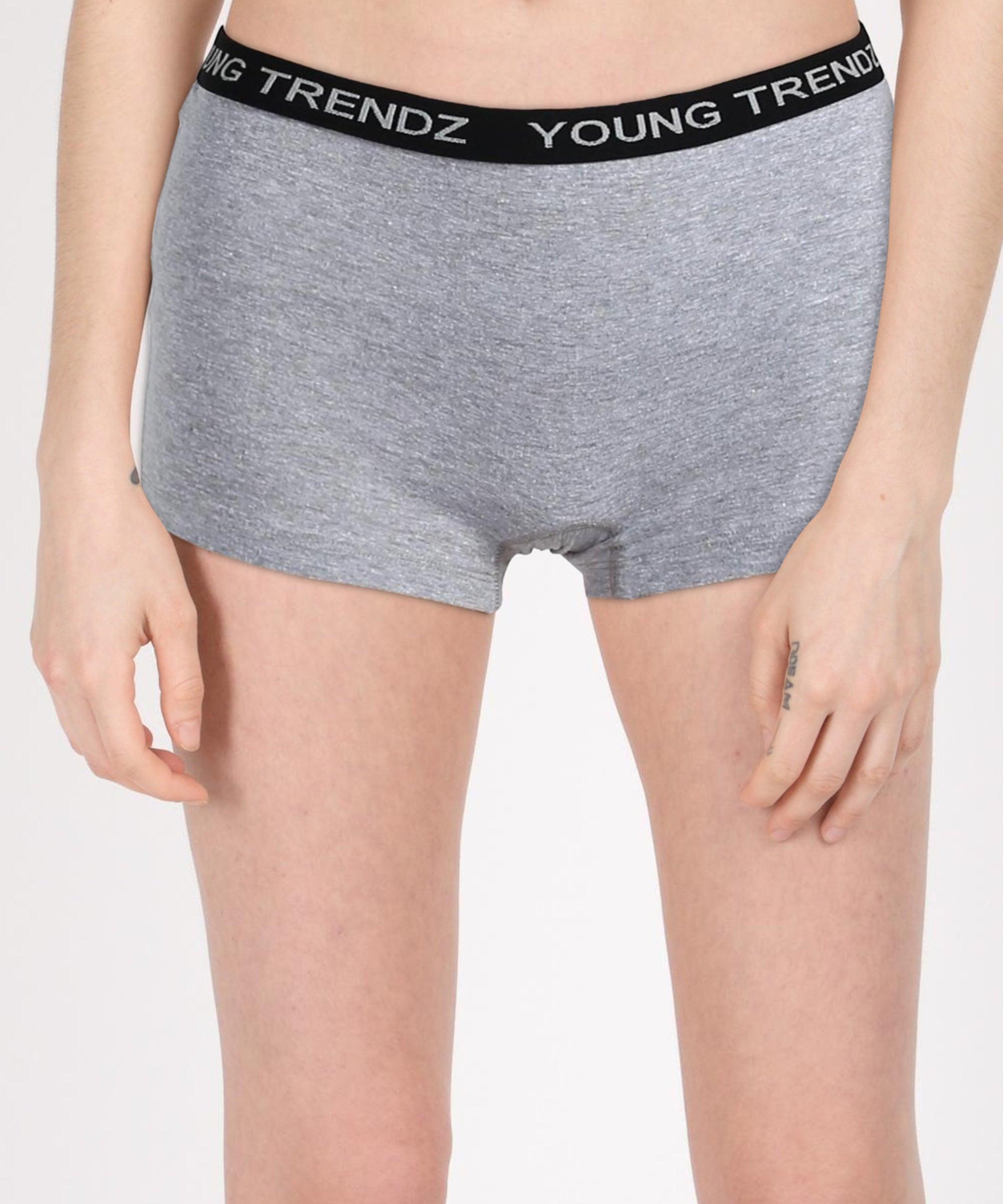 Girls YT Elastic Boyshorts - Young Trendz