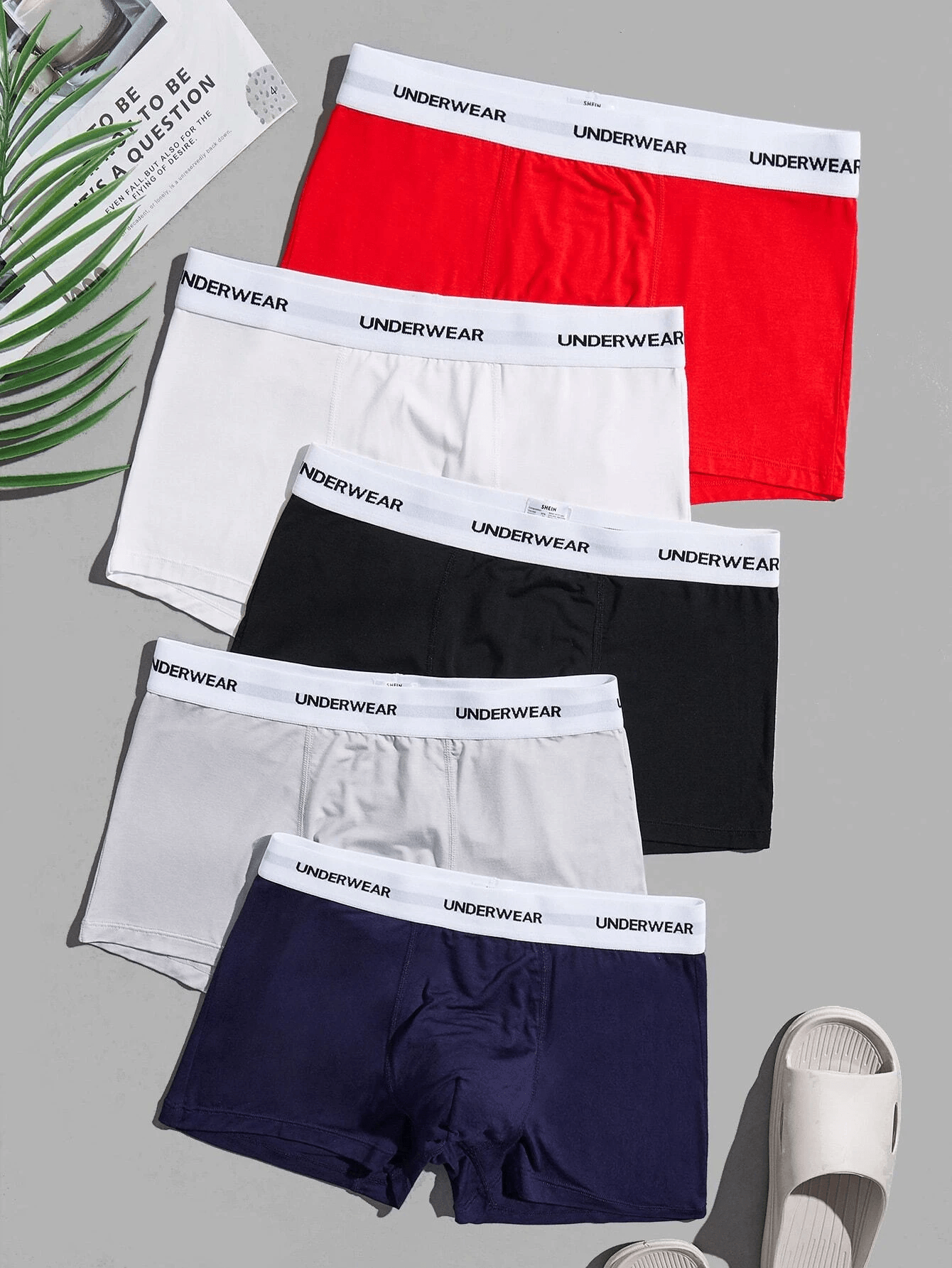 Premium Imported Underwear - Men Pack Of 5 Trunks - Young Trendz