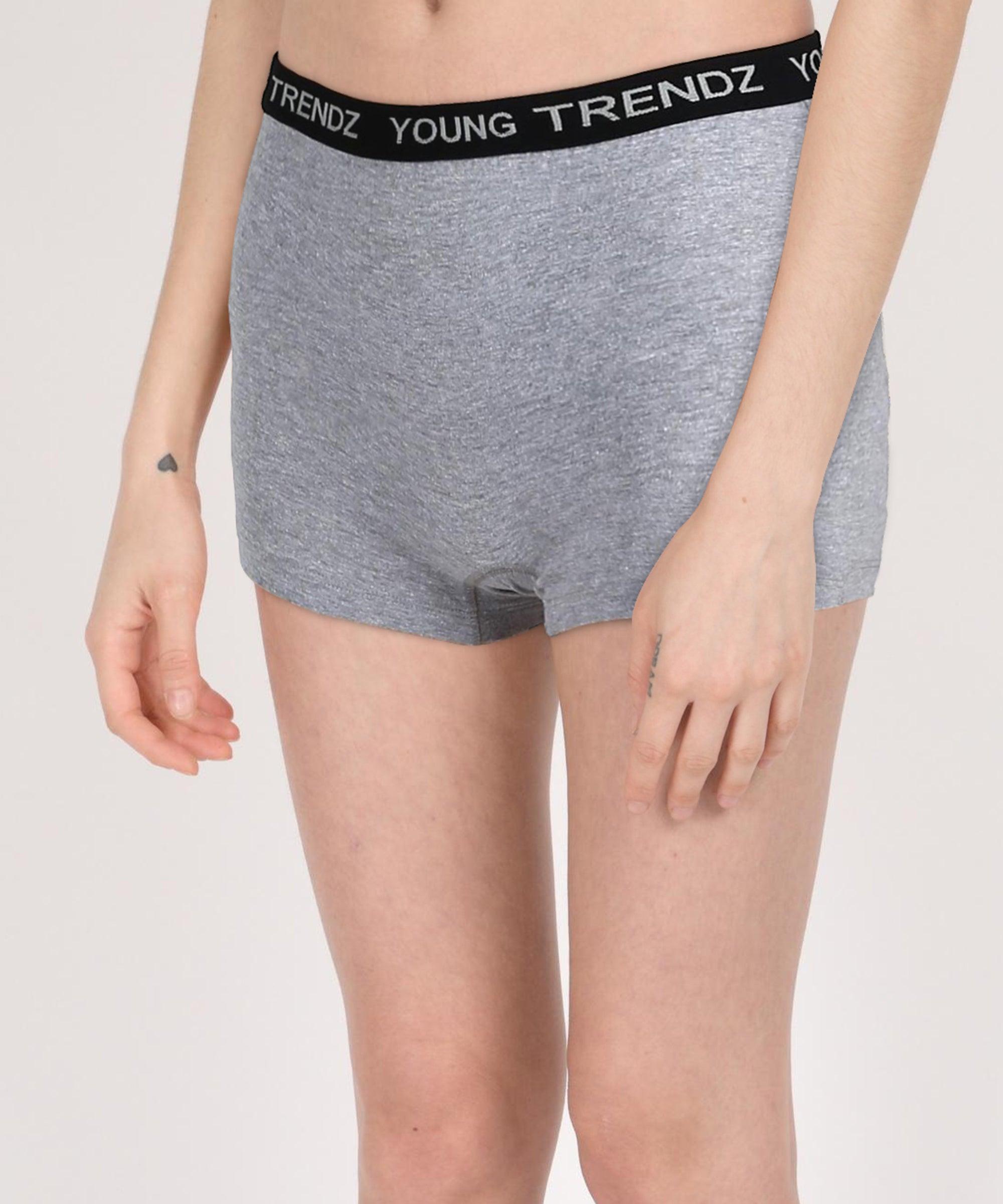 Girls YT Elastic Boyshorts - Young Trendz