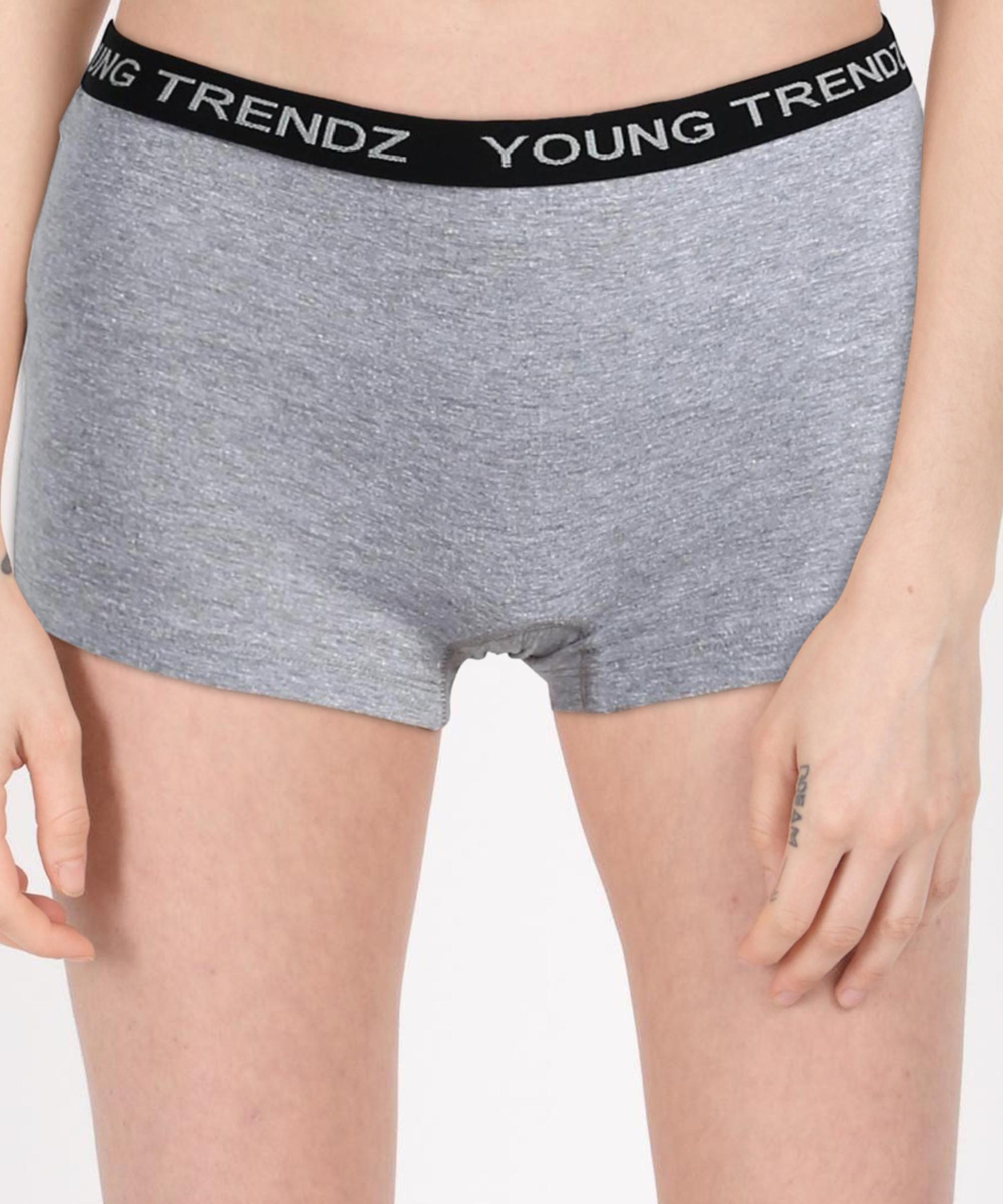 Girls YT Elastic Boyshorts - Young Trendz