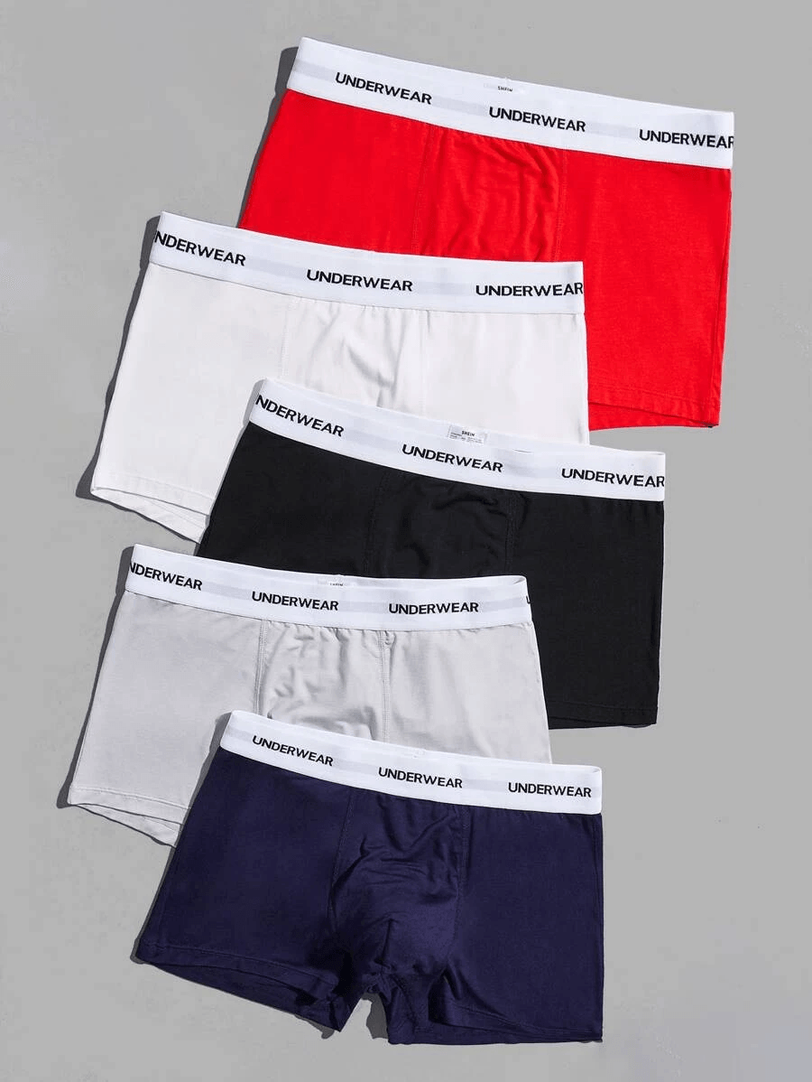 Premium Imported Underwear - Men Pack Of 5 Trunks - Young Trendz