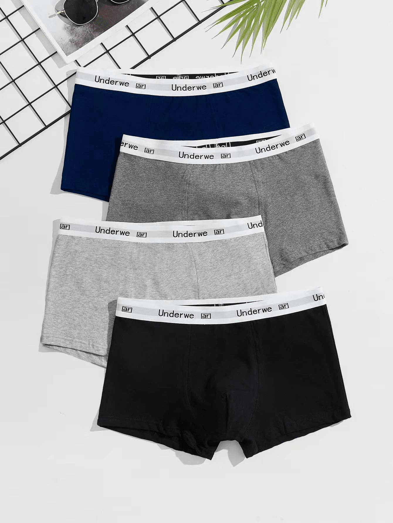 Premium Imported Underwear - Men Pack Of 4 Trunks - Young Trendz