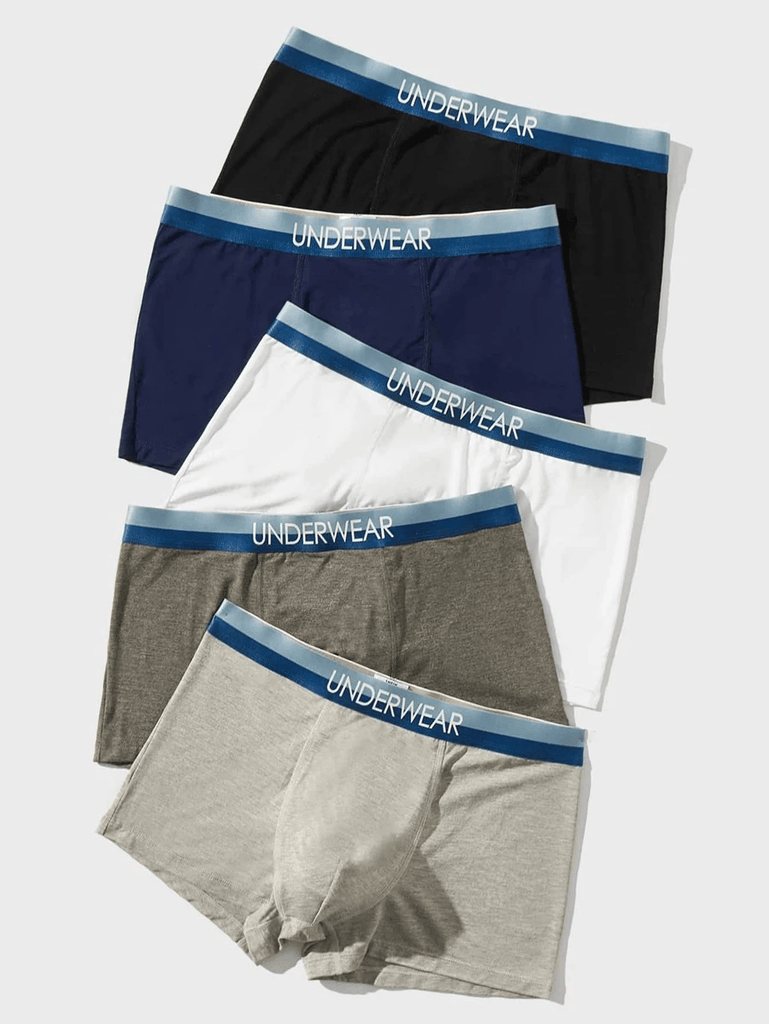 Premium Imported Underwear - Men Pack Of 5 Trunks - Young Trendz