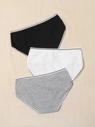 Premium Imported Underwear - Women Pack Of 3 Briefs - Young Trendz