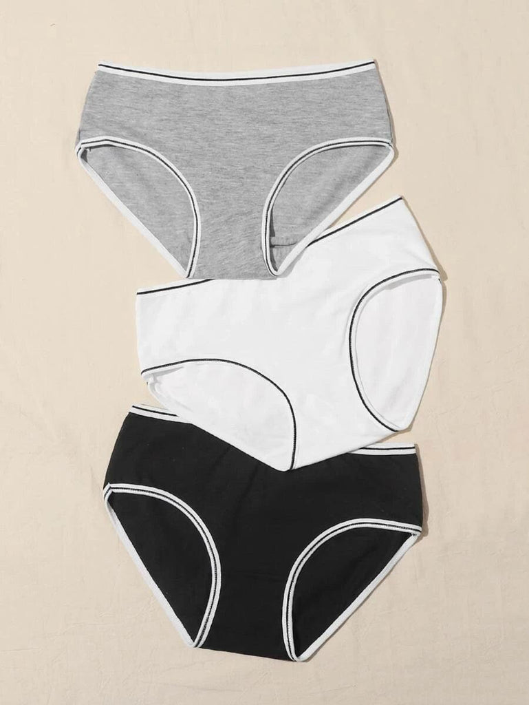 Premium Imported Underwear - Women Pack Of 3 Briefs - Young Trendz