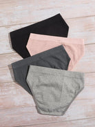 Premium Imported Underwear - Women Pack Of 4 Briefs - Young Trendz