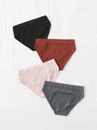 Premium Imported Underwear - Women Pack Of 4 Briefs - Young Trendz