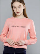 Girls Full Sleeve Printed Sweatshirt - Young Trendz