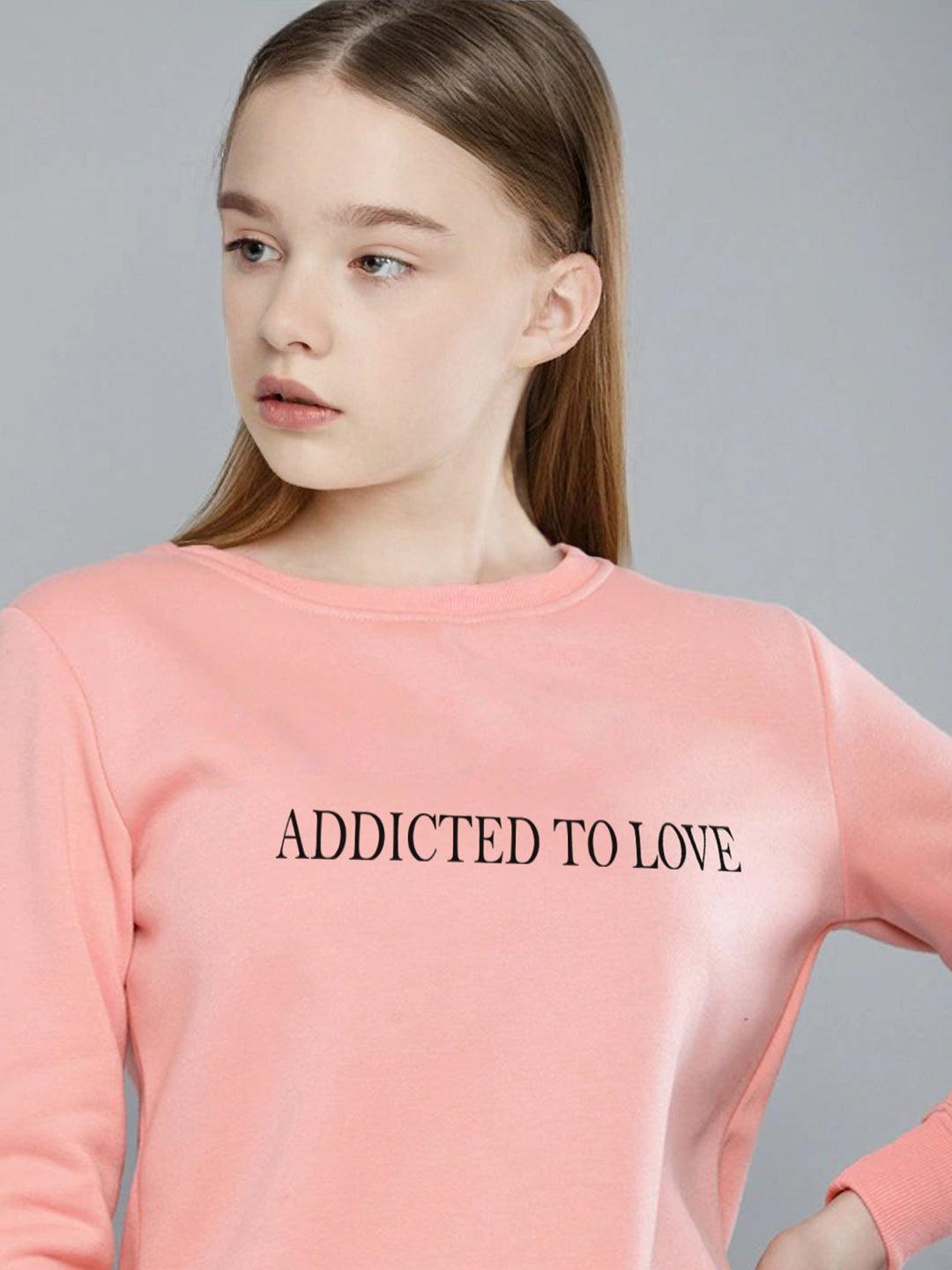 Girls Full Sleeve Printed Sweatshirt - Young Trendz