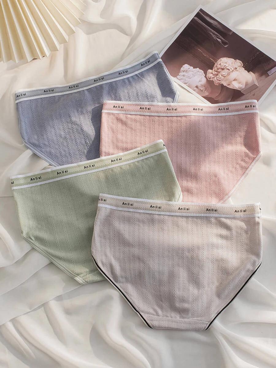 Premium Imported Underwear - Women Pack Of 4 Briefs - Young Trendz