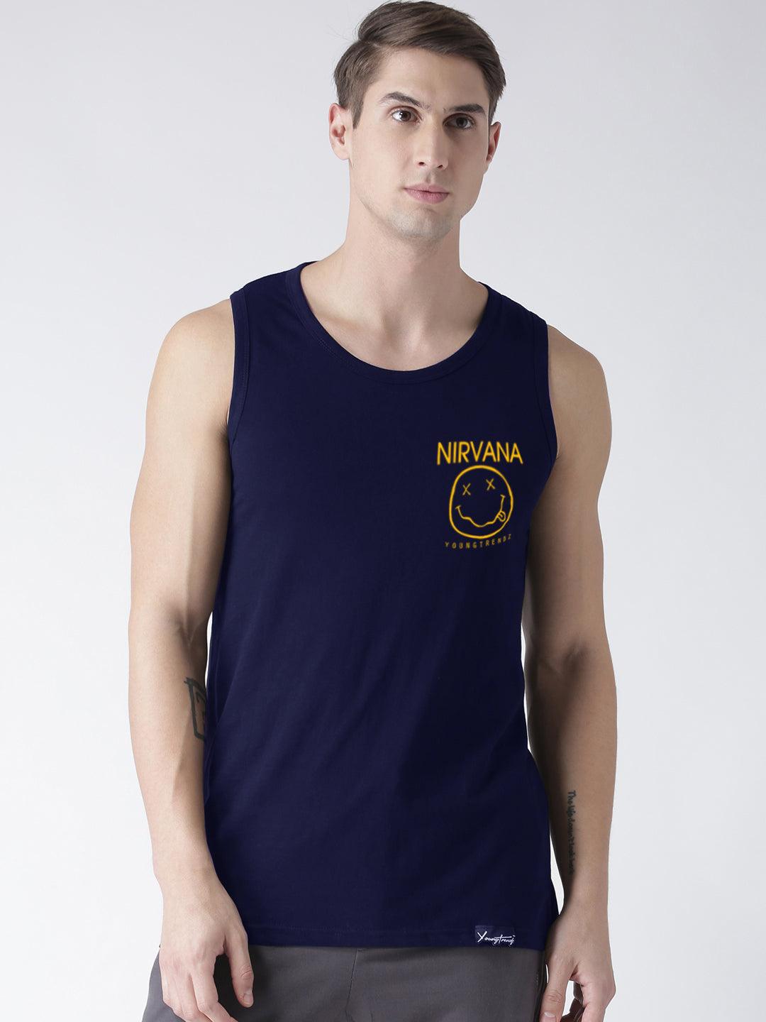 Mens Printed Sleeveless Combo Tshirt - Young Trendz