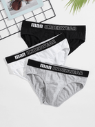 Premium Imported Underwear - Men Pack Of 3Briefs - Young Trendz