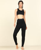 Young Trendz Womens Active Co-Ord Set (Black) - Young Trendz