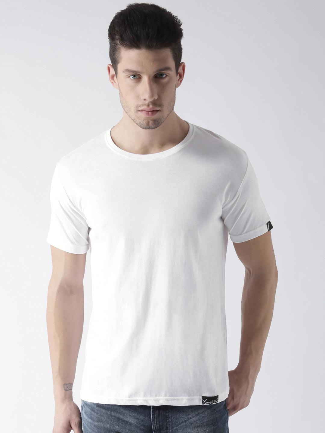 Young Trendz Men Halfsleeve Solid Tshirt - Young Trendz