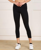 Womens Sports Tights (Black) - Young Trendz