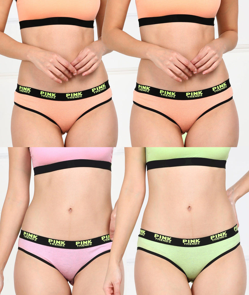 Young trendz Women Hipster Pinktrends - 4pcs Pack - Young Trendz