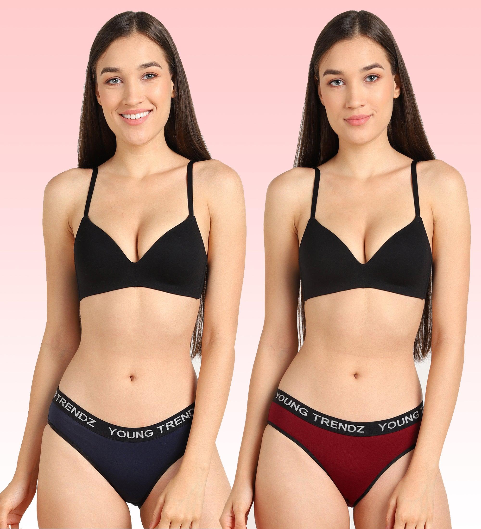 Young Trendz Womens YT Elastic Hipster - 2pcs Pack - Young Trendz