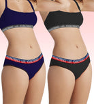 Young Trendz Women Love Elastic Hipster - 2pcs Pack - Young Trendz