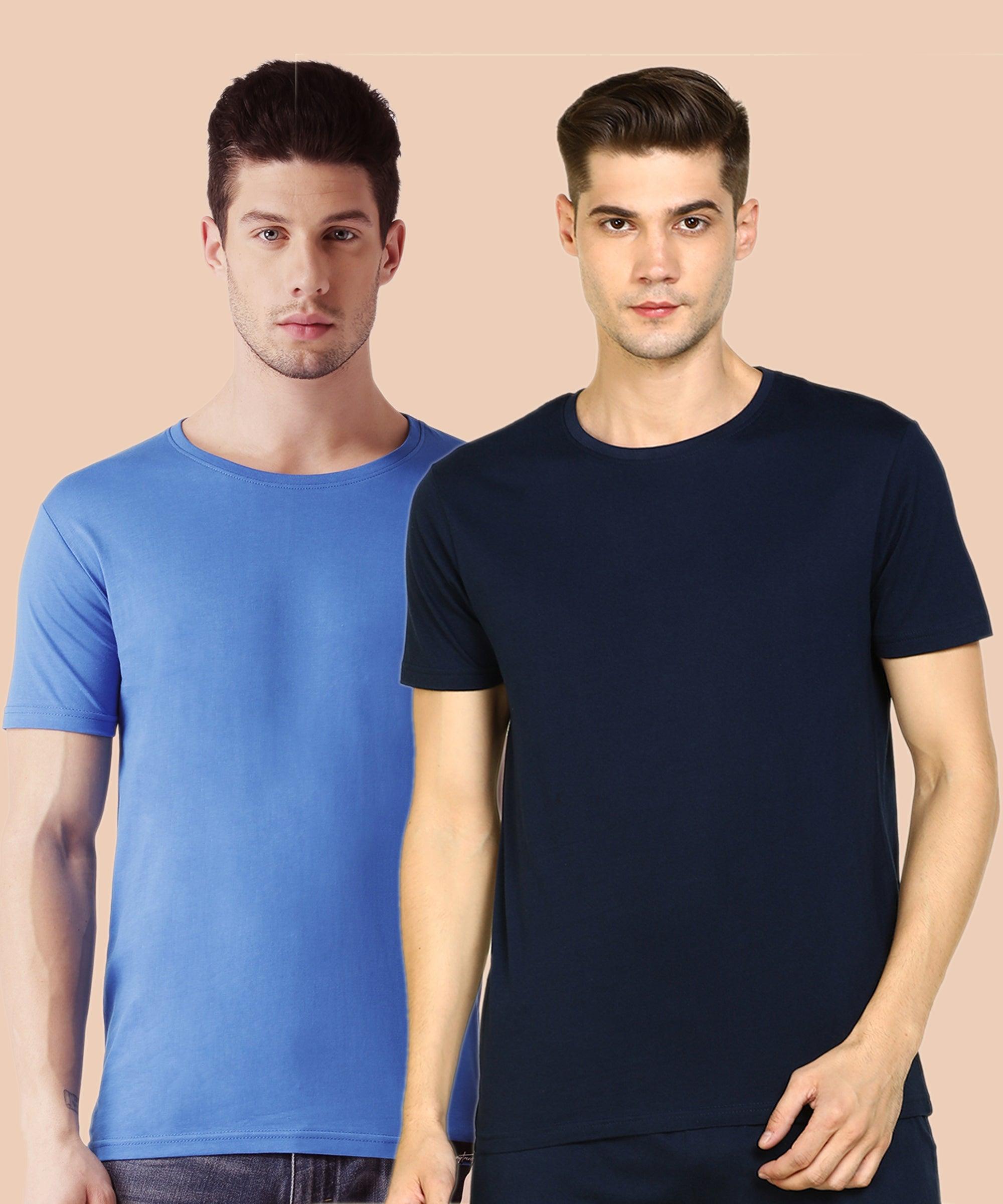 Young Trendz Men Halfsleeve Combo Solid Tshirt - Young Trendz