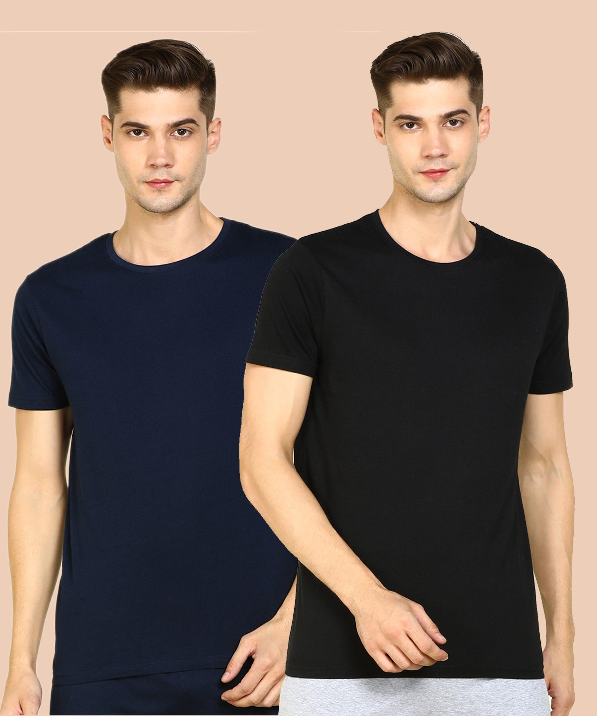 Young Trendz Men Halfsleeve Combo Solid Tshirt - Young Trendz